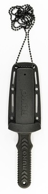 Ruko RUK0097 440A 3'' Fixed Blade Neck/Boot Knife Glass Reinforce Nylon Handle