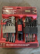 Husky Hex Key Set T, Handle, Universal, Interchangeable