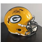 Davante Adams Signed Green Bay Packers Full Size Football Helmet JSA COA