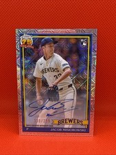 Jacob Misiorowski 2026 TOPPS SERIES 1 1991 CHROME MOJO REFRACTOR RC AUTO /299