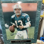 Dan Marino Signed Auto Picture Miami Dolphins