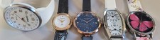 CARDINAL KATE SPADE CITADEL & HAROLD FEINSTEIN 5 PRE-OWNED QUARTZ LADY'S WATCHES