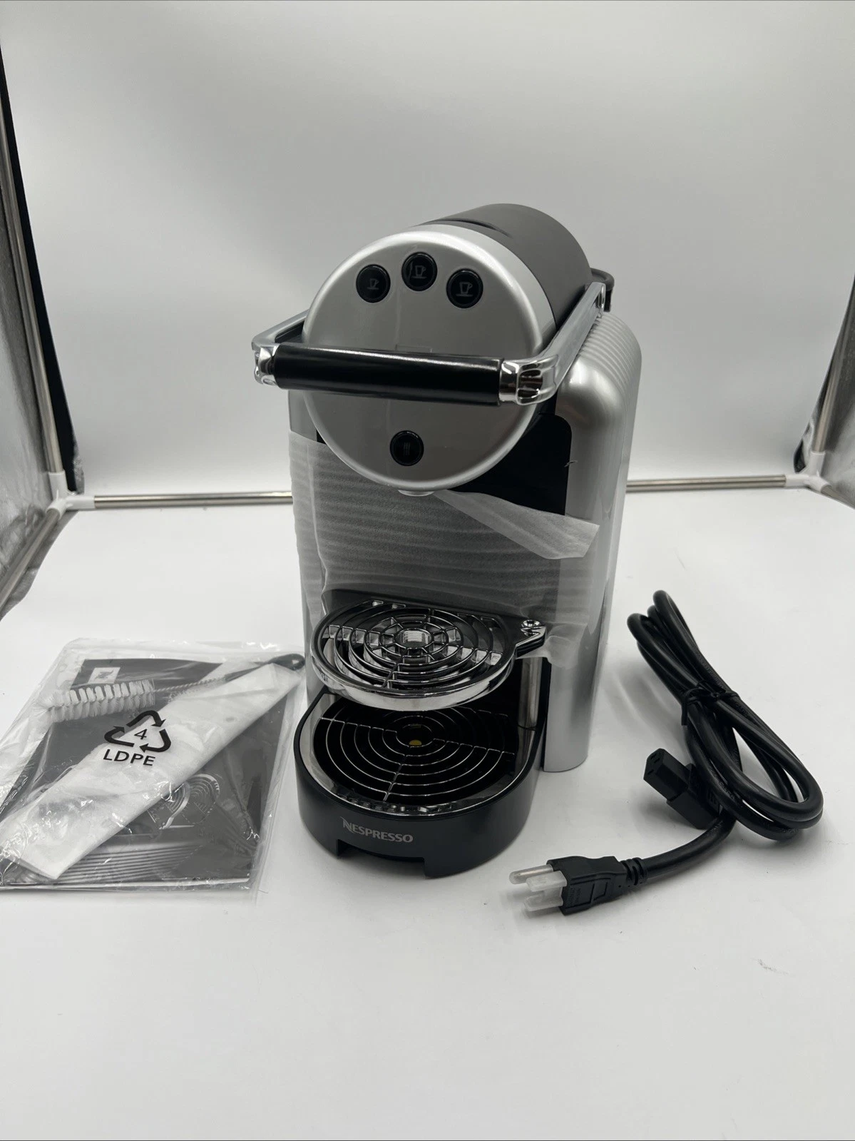 Nespresso Professional Zenius Espresso Machine - Silver/Black