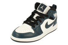 Nike Jordan 1 Mid PS Trainers 640734 Sneakers Shoes