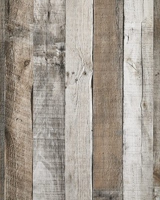 Natural Wood-Grey Wood Contact Paper Peel and Stick Wallpaper 17.3''x 120''