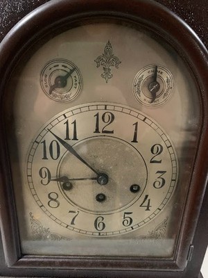 SETH THOMAS GRAND ANTIQUE CHIME CLOCK  NO. 72-1921 IN MAHOGANY
