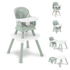 6-in-1 High Chair by Delta Children - High Chair to Stool, Booster Seat, Chair
