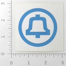 Vintage Bell System AT&T Logo Advertising Sticker Decal