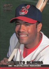 2000 Pacific #123b Roberto Alomar Portrait Baseball Card