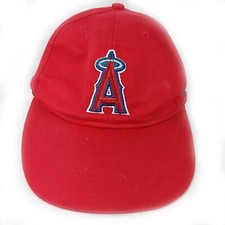 Kids Los Angeles Angels Red Baseball Cap Hat Team MLB/OC Sports OSFM