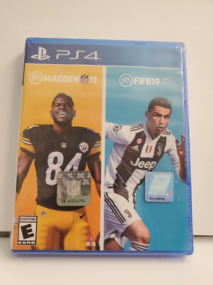 PS4 Game Sports NFL and FIFA 19