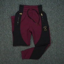 Paris Saint Germain Pants Womens Extra Small Red Nike Jordan PSG Joggers Jumpman
