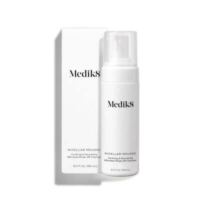 NEW! Medik8 Micellar Mousse 150 mL Purifying & Nourishing Rinse-Off Cleanser