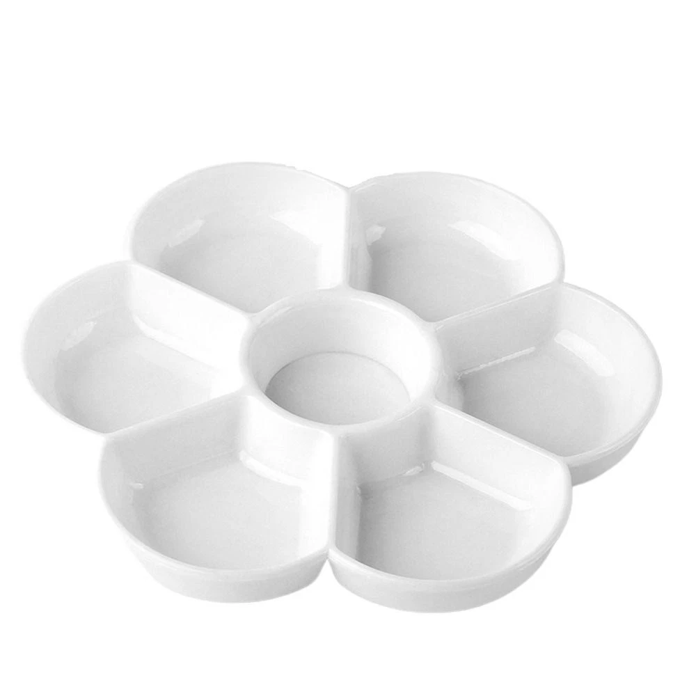palette paint tray ceramic palette for watercolor painting paint mixing  tray | eBay