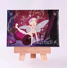 Tinker Bell Peter Pan Disney Miniature Canvas Board From Japan
