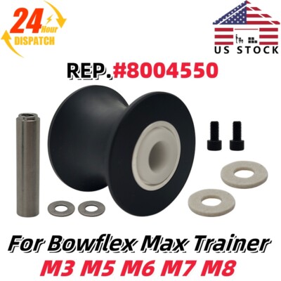#8004550 For Bowflex Max Trainer M8 M7 Wheel Replacement Arm Roller Kit M6 M5 M3