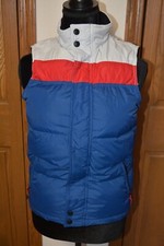 VTG Women's GAP Puffer Vest S/M 10 1970s Ski Vest Goose Down