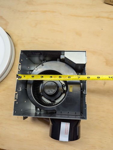 Delta Ventilation Fan LED Light 13 Watt Dimmable Adjustable 80CFM ITG80RLED-ADJ - Picture 15 of 24