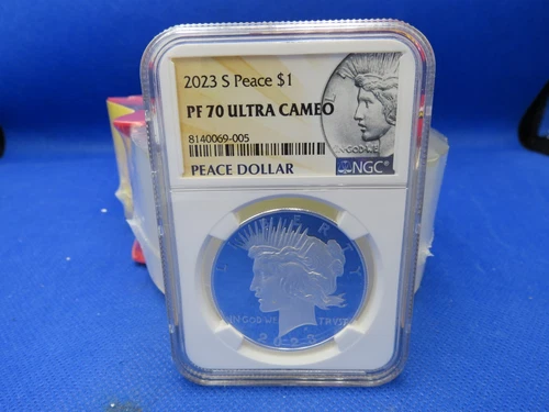 2023-S Proof $1 Peace Dollar NGC PF70 Ultra Cameo Early Releases