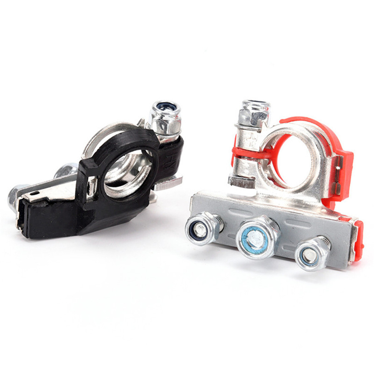 2PCS Battery Terminal Heavy Duty Car Quick Connector Cable Clamp Clip Copper