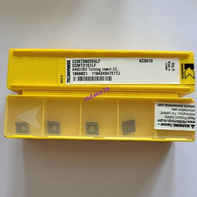 50pcs Kennametal CCMT060204LF KC5010 CNC blade Carbide Inserts Original