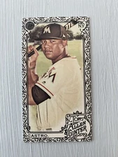 2019 Topps Allen & Ginter Mini Black Border #36 Starlin Castro