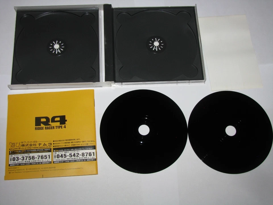 R4 Ridge Racer Type 4 (Japanese) Playstation PS1 Japan import +obi US Seller - Image 2 of 4
