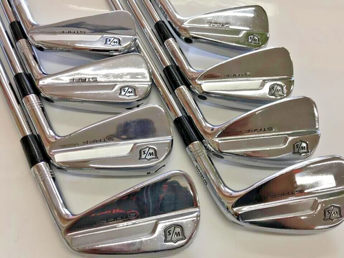 WILSON STAFF MODEL BLADE Iron set 8 pcs 3-pw Flex S300 Shafts Dynamic Gold - Picture 7 of 9