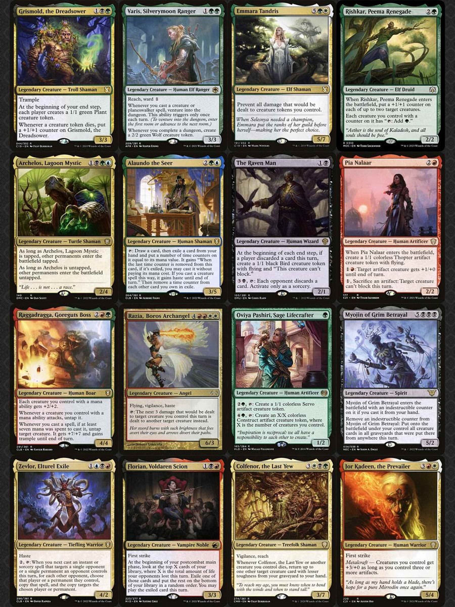 mtg best budget commander decks MTG Archenemy 4 Complete Decks and Schemes (Opened)