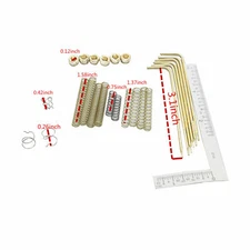 FOR EDELBROCK 1406 600 CARBURETOR TUNING & CALIBRATION KIT JETS RODS SPRINGS