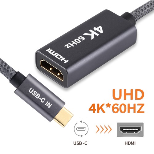 PARA iPad Pro 11/12.9 M1 Adaptador USB C a HDMI (compatible Thunderbolt 3) 4K 60Hz | eBay