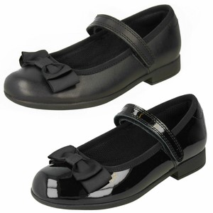 clarks patent school shoes