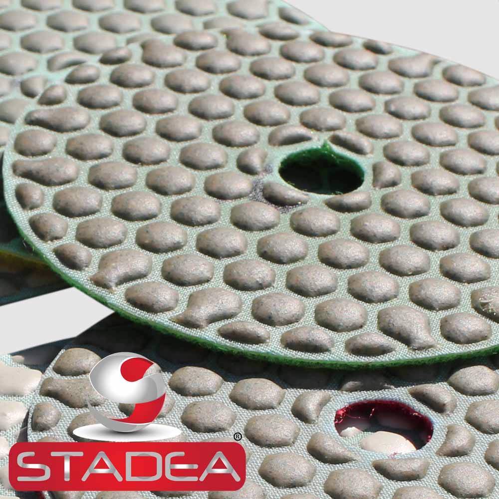 4" DIAMOND POLISHING PAD DRY Grit 50 for Variable Speed Grinder Polisher Granite