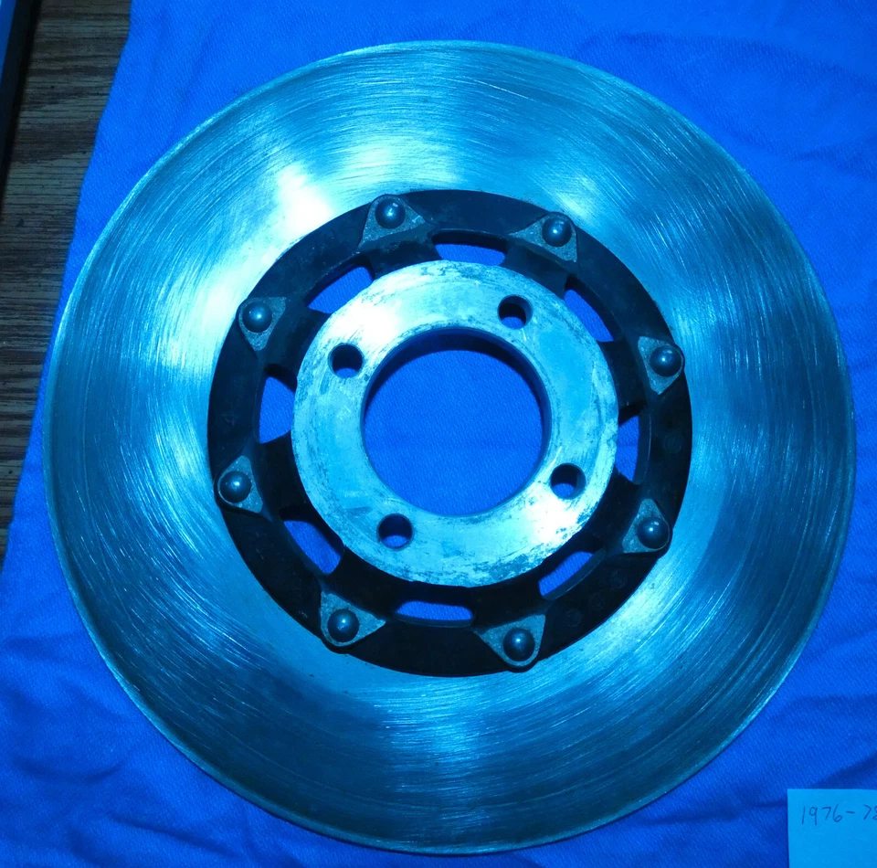 Disco de freno delantero Kawasaki KZ900A KZ1000A KZ750B KZ650B 1976-78 pn# 41080-005 Foto 2 de 4