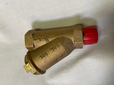 ConBraCo 3/4'' Brass Y Strainer Valve 400 WOG