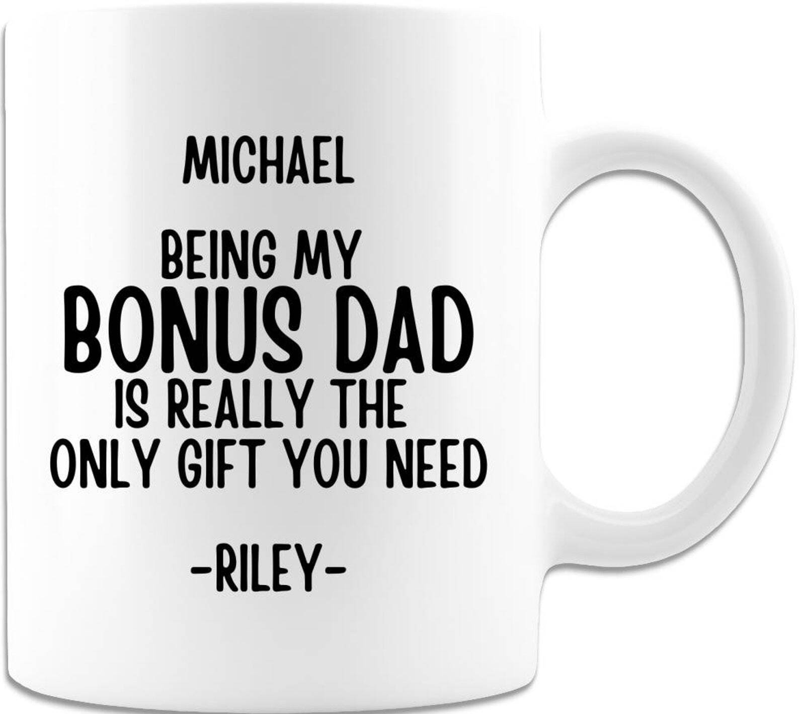 Step Fathers Day Mug Bonus Dad Gift