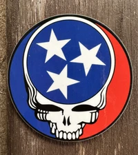 Tennessee Steal Your Face Vinyl Sticker - Grateful Dead
