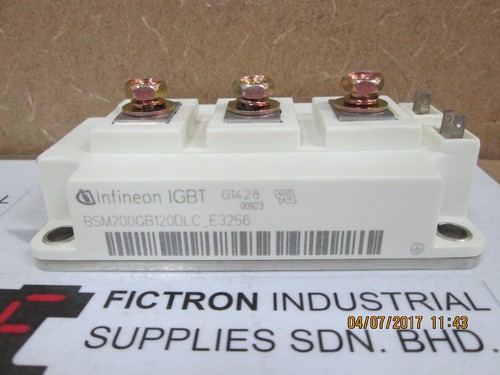 Module De Puissance Infineon/EUPEC BSM200GA120DN2S_E3256 – Neuf, Pour Applications Industrielles Ou électronique De Puissance