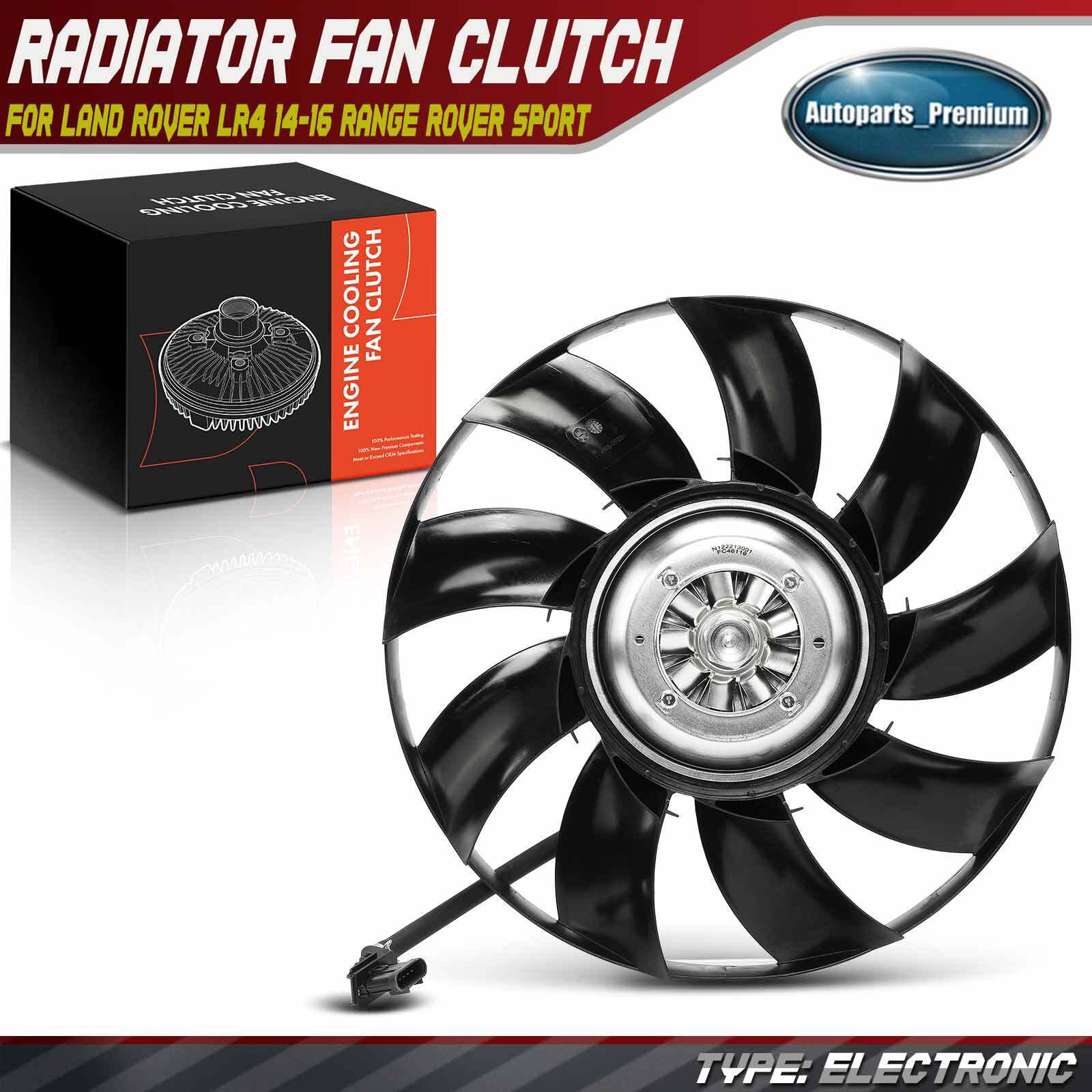 Electric Fan Clutch w/Blade for Land Rover LR4 Range Rover Sport Discovery 5Pins-image