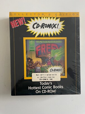  COLLECTORS EDITION CD ROMIX-Ultraverse FREEX #1 CD-Rom 1993 Malibu Comics