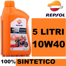 5 LITRI OLIO REPSOL PER HARLEY DAVIDSON SHOVEL HEAD/FL/FX 1340 1978>1981