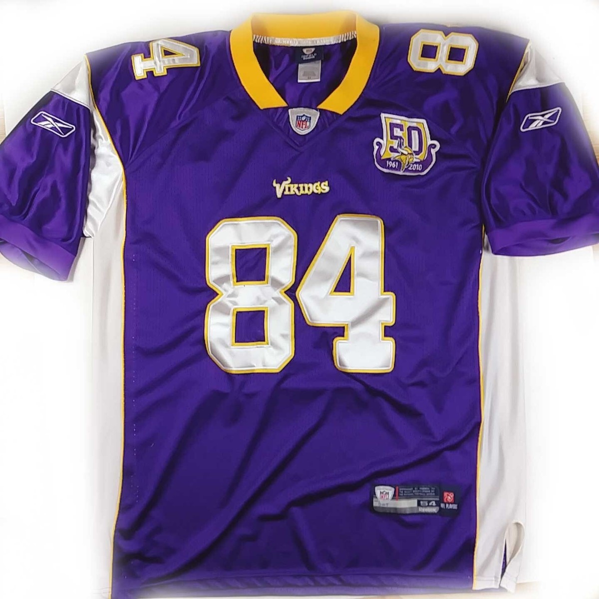 Reebok - NFL 50th Vikings ユニフォーム フットボールシャツ A-3501 Reebok - NFL 50th Vikings ユニフォーム フットボールシャツ A