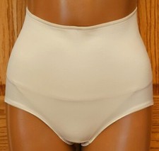 Maidenform Womens Flexees Shapewear Briefs 6754, Tummy Control Beige Size L