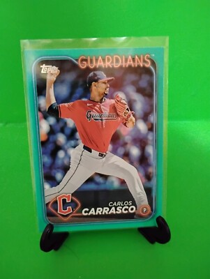 E4 2024 Topps Update Series - Aqua #US118 Carlos Carrasco