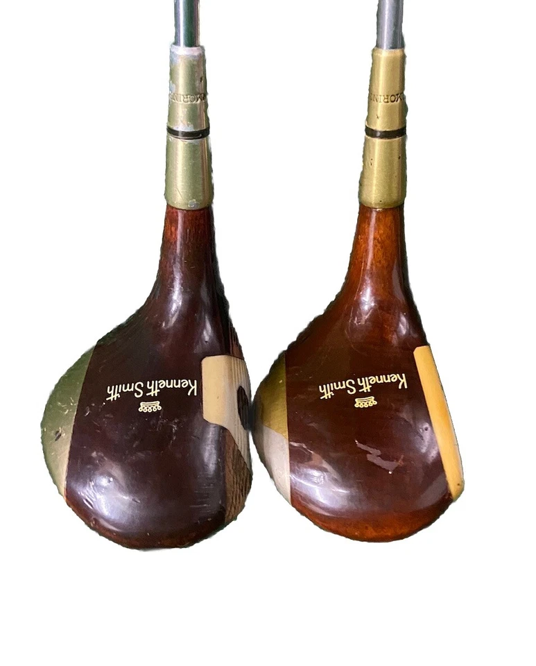 Kenneth Smith Golf Hand Made Solidized Fairway Wood Set 3W,4W RH Regular Steel - Image 3 of 4