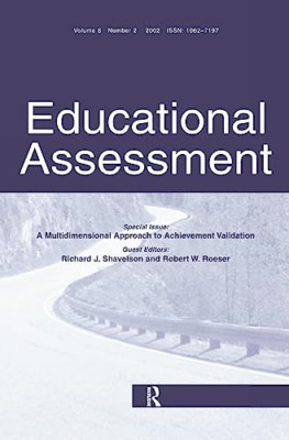 A Multidimensional Approach to Achievement Validation:  - Paperback / softback N