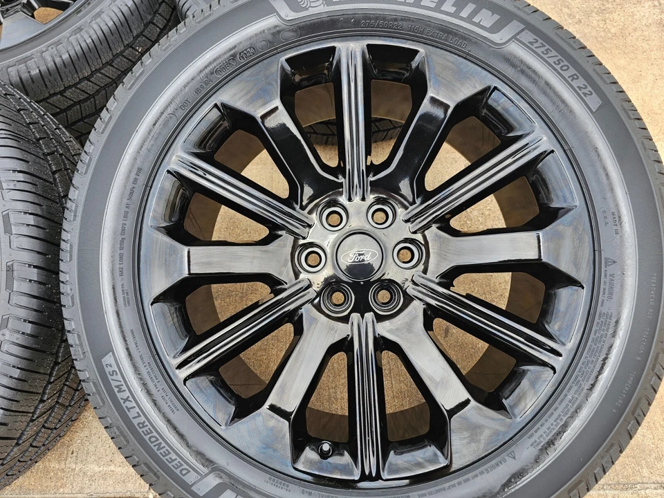 Llantas 22" Ford F-150 Limited OEM 95103 10349 Expedition 2024 2025 2026 NUEVO Foto 3 de 4