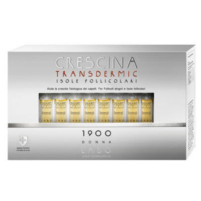 Labo Crescina Transdermic Hair Growth Follicular Islands 1900 Woman 20 Ampoules