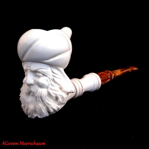 SULTAN Meerschaumpfeife, Pfeife Fumar Pipa De Tabaco Pipa Pfeife AGM-652 - Bild 1 von 12