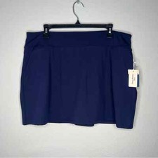 New Tommy Bahama Golf Skort Navy Blue Womens size L